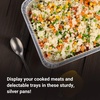 image:imageAluminum Pans Half Size 9X13 Extra Heavy Duty Disposable Foil Pans For Baking 30 Pack Roasting amp Chafing Deep Tin Foil Bakeware Steam Table Tray Cookware Food Prepping Cake amp Oven Pan10 Pack