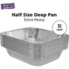 image:imageAluminum Pans Half Size 9X13 Extra Heavy Duty Disposable Foil Pans For Baking 30 Pack Roasting amp Chafing Deep Tin Foil Bakeware Steam Table Tray Cookware Food Prepping Cake amp Oven Pan10 Pack