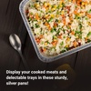 image:imageAluminum Pans Half Size 9X13 Extra Heavy Duty Disposable Foil Pans For Baking 30 Pack Roasting amp Chafing Deep Tin Foil Bakeware Steam Table Tray Cookware Food Prepping Cake amp Oven Pan25 Pack  w Lids