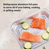 image:imageAluminum Pans Half Size 9X13 Extra Heavy Duty Disposable Foil Pans For Baking 30 Pack Roasting amp Chafing Deep Tin Foil Bakeware Steam Table Tray Cookware Food Prepping Cake amp Oven Pan25 Pack  w Lids