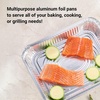 image:imageAluminum Pans Half Size 9X13 Extra Heavy Duty Disposable Foil Pans For Baking 30 Pack Roasting amp Chafing Deep Tin Foil Bakeware Steam Table Tray Cookware Food Prepping Cake amp Oven Pan100 Pack