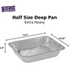 image:imageAluminum Pans Half Size 9X13 Extra Heavy Duty Disposable Foil Pans For Baking 30 Pack Roasting amp Chafing Deep Tin Foil Bakeware Steam Table Tray Cookware Food Prepping Cake amp Oven Pan10 Pack