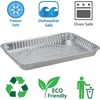 image:imageAluminum Pans Half Size Textured Cookie Sheet 15 Count Durable Nonstick Baking Sheets 1587 x 11  Sheet Pan Baking Tray Cookie Sheets Foil pans Foil trays Sheet Baking PansHalf Size  100 Count