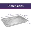 image:imageAluminum Pans Half Size Textured Cookie Sheet 15 Count Durable Nonstick Baking Sheets 1587 x 11  Sheet Pan Baking Tray Cookie Sheets Foil pans Foil trays Sheet Baking PansHalf Size 15 Count