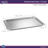image:imageAluminum Pans Half Size Textured Cookie Sheet 15 Count Durable Nonstick Baking Sheets 1587 x 11  Sheet Pan Baking Tray Cookie Sheets Foil pans Foil trays Sheet Baking PansHalf Size  15 Count  Textured
