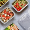 image:imageAluminum Pans With Lids  50 Count  225LB 85x6 Oblong Pans  To Go Containers With Lids  Disposable Tin Foil Pans  Perfect For Catering Meal Prep Baking Freezer Safe225LB  50 Pack  W Board Lids