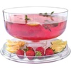 image:imageCake Stand with Dome Cover 6in1 MultiPurpose Use Cake Stand with Lid Serving Platter Punch Bowl Desert Platter and More BPA Free6