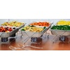 image:imageFull Size 39Pcs Disposable Chafing Buffet Set with 6hr Fuel Cans Covers Serving Utensils  Premium Chafing Dish Set for Catering Events and Parties  Complete Food Warmer Party Serving Kit24 Pcs Set