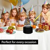 image:imageGold Solid Color Premium Heavy Weight Plastic Dinner Plate 9 50 Count  Elegant amp Durable Perfect for Parties amp EventsBlack
