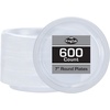 image:imageGold Solid Color Premium Heavy Weight Plastic Dinner Plate 9 50 Count  Elegant amp Durable Perfect for Parties amp EventsClear