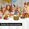 image:imageGold Solid Color Premium Heavy Weight Plastic Dinner Plate 9 50 Count  Elegant amp Durable Perfect for Parties amp EventsGold