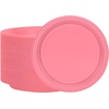 image:imageGold Solid Color Premium Heavy Weight Plastic Dinner Plate 9 50 Count  Elegant amp Durable Perfect for Parties amp EventsPink