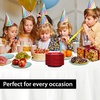 image:imageGold Solid Color Premium Heavy Weight Plastic Dinner Plate 9 50 Count  Elegant amp Durable Perfect for Parties amp EventsRed
