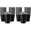 image:imageHanna K Signature Disposable Plastic Party Cups HeavyDuty 18 oz Gold Cups 50 CountBlack