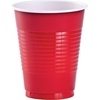 image:imageHanna K Signature Disposable Plastic Party Cups HeavyDuty 18 oz Gold Cups 50 CountRed