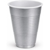image:imageHanna K Signature Disposable Plastic Party Cups HeavyDuty 18 oz Gold Cups 50 CountSilver