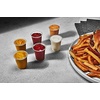 image:imageKing Zak 150 Sets  15oz Disposable Mini Plastic Jello Shot Cups With Lids Perfect For Portion Souffle Condiment Dipping Sauce Salad Dressing And More15 ounces