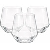 image:imageLillian Clear Faceted Stemless Wine Tumbler 12 oz  Unbreakable Disposable Plastic Cups for Weddings amp Parties 72 Pack72