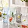 image:imageLillian Clear Ribbed Stemless Plastic Wine Glasses 12 oz  Elegant Shatterproof Disposable Wine Cups Premium Hard Plastic Tumblers for Weddings Parties amp Special Events 72 PackClear