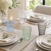image:imageLillian Clear Ribbed Stemless Plastic Wine Glasses 12 oz  Elegant Shatterproof Disposable Wine Cups Premium Hard Plastic Tumblers for Weddings Parties amp Special Events 72 PackClear