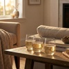 image:imageLillian Clear Stemless Wine Tumbler with Polished Gold Base 15 oz  Unbreakable Disposable Plastic Cups for Weddings amp Parties 72 PackClear