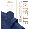 image:imageLillian Made in Italy ClothLike Disposable Tablecloth for Rectangle Tables 6 Pack  Premium Airlaid LinenFeel Table Cover Luxury Tablecloth for Parties Events amp Weddings Elegant Striped DesignNavy