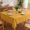 image:imageLillian Made in Italy ClothLike Disposable Tablecloth for Rectangle Tables 6 Pack  Premium Airlaid LinenFeel Table Cover Luxury Tablecloth for Parties Events amp Weddings Elegant Striped DesignGold