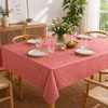 image:imageLillian Made in Italy ClothLike Disposable Tablecloth for Rectangle Tables 6 Pack  Premium Airlaid LinenFeel Table Cover Luxury Tablecloth for Parties Events amp Weddings Elegant Striped DesignPink