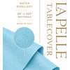 image:imageLillian Made in Italy ClothLike Disposable Tablecloth for Rectangle Tables 6 Pack  Premium Airlaid LinenFeel Table Cover Luxury Tablecloth for Parties Events amp Weddings Elegant Striped DesignBlue
