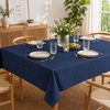 image:imageLillian Made in Italy ClothLike Disposable Tablecloth for Rectangle Tables 6 Pack  Premium Airlaid LinenFeel Table Cover Luxury Tablecloth for Parties Events amp Weddings Elegant Striped DesignNavy