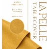 image:imageLillian Made in Italy ClothLike Disposable Tablecloth for Rectangle Tables 6 Pack  Premium Airlaid LinenFeel Table Cover Luxury Tablecloth for Parties Events amp Weddings Elegant Striped DesignGold