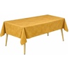 image:imageLillian Made in Italy ClothLike Disposable Tablecloth for Rectangle Tables 6 Pack  Premium Airlaid LinenFeel Table Cover Luxury Tablecloth for Parties Events amp Weddings Elegant Striped DesignGold