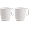 image:imageLillian Signature Collection 40 Count Elegance Coffee Mug 8Ounce ClearWhite