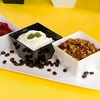 image:imageLillian Tablesettings Clear Plastic Square Bowls 8 oz Small Disposable Serving Bowls for Appetizers Desserts amp Dips Heavyweight BPAFree 20 Count 35 x 35 inBlack
