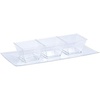 image:imageLillian Tablesettings Clear Plastic Square Bowls 8 oz Small Disposable Serving Bowls for Appetizers Desserts amp Dips Heavyweight BPAFree 20 Count 35 x 35 inClear