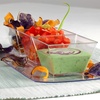 image:imageLillian Tablesettings Clear Plastic Square Bowls 8 oz Small Disposable Serving Bowls for Appetizers Desserts amp Dips Heavyweight BPAFree 20 Count 35 x 35 inClear
