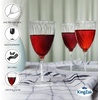 image:imageLillian Tablesettings Premium 16 Count Wine Glasses 8 oz Clear Hard Plastic 1Piece Disposable CupsWine Glasses  16 Count