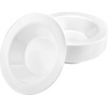 image:imageLillian Tablesettings Premium Quality Heavyweight Plastic Plates China Like Wedding and Party Dinnerware Plastic Plates 75 inch WhitePearlValue Pack 40 CountWhite Pearl
