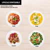 image:imageLillian Tablesettings Premium Quality Heavyweight Plastic Plates China Like Wedding and Party Dinnerware Plastic Plates 75 inch WhitePearlValue Pack 40 CountWhite Pearl