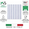 image:imageLinenFeel Disposable Dinner Napkins Made in Italy ClothLike AirlaidBlue
