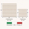 image:imageLinenFeel Disposable Dinner Napkins Made in Italy ClothLike AirlaidCappuccino