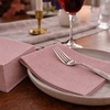 image:imageLinenFeel Disposable Dinner Napkins Made in Italy ClothLike AirlaidCoffee