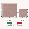 image:imageLinenFeel Disposable Dinner Napkins Made in Italy ClothLike AirlaidCoffee