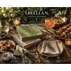 image:imageLinenFeel Disposable Dinner Napkins Made in Italy ClothLike AirlaidDove Gray