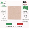 image:imageLinenFeel Disposable Dinner Napkins Made in Italy ClothLike AirlaidHazelnut