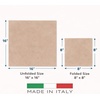 image:imageLinenFeel Disposable Dinner Napkins Made in Italy ClothLike AirlaidHazelnut