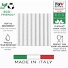 image:imageLinenFeel Disposable Dinner Napkins Made in Italy ClothLike AirlaidPearl  White