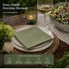image:imageLinenFeel Disposable Dinner Napkins Made in Italy ClothLike AirlaidSage