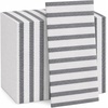 image:imageMade in Italy LinenFeel Disposable Guest Towels  Premium Airlaid ClothLike Bathroom Napkins Soft amp Absorbent Luxury Hand Towels Elegant Striped Dinner Napkins for PartiesPearl