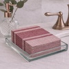 image:imageMade in Italy LinenFeel Disposable Guest Towels  Premium Airlaid ClothLike Bathroom Napkins Soft amp Absorbent Luxury Hand Towels Elegant Striped Dinner Napkins for PartiesBurgundy